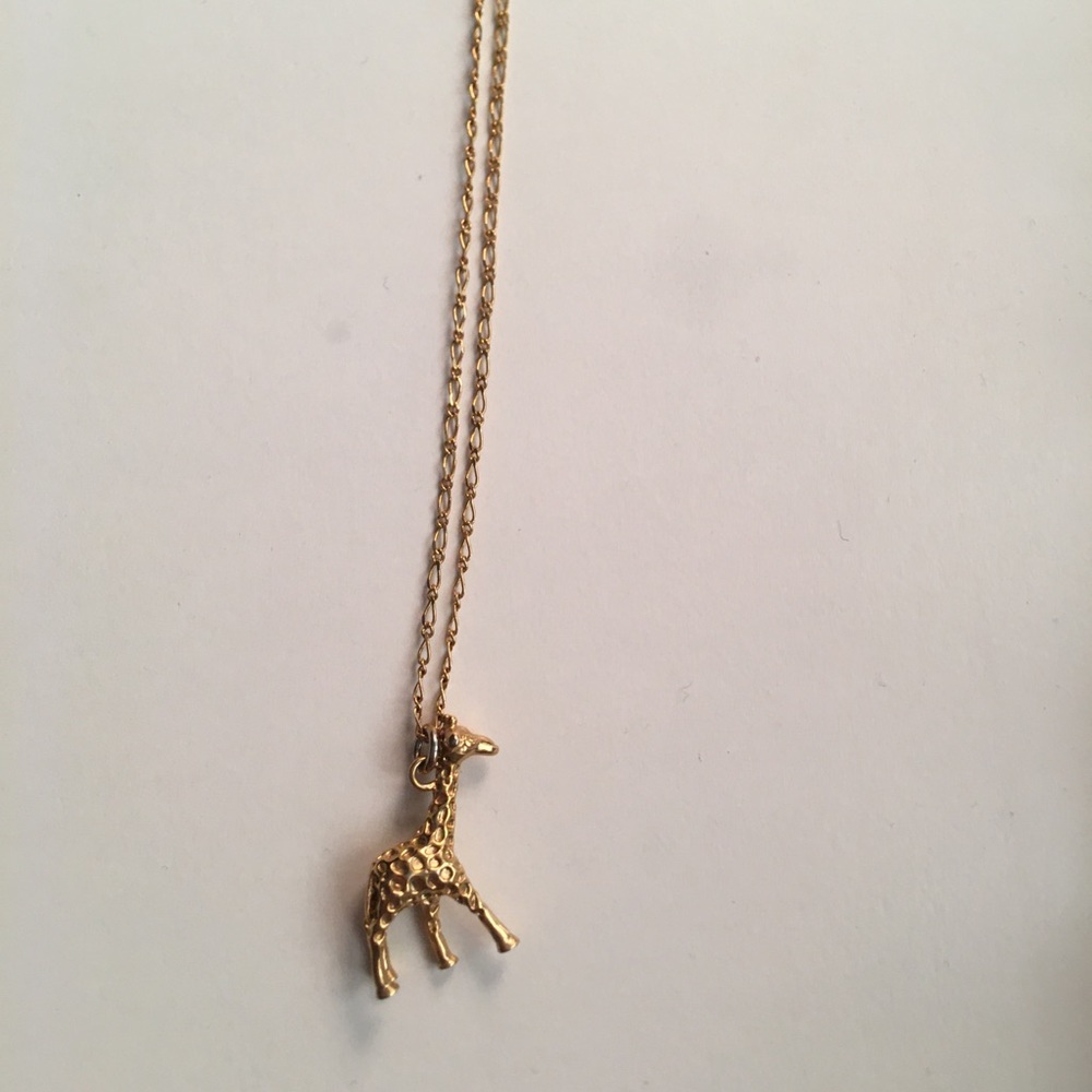 JCrew Giraffe Necklace